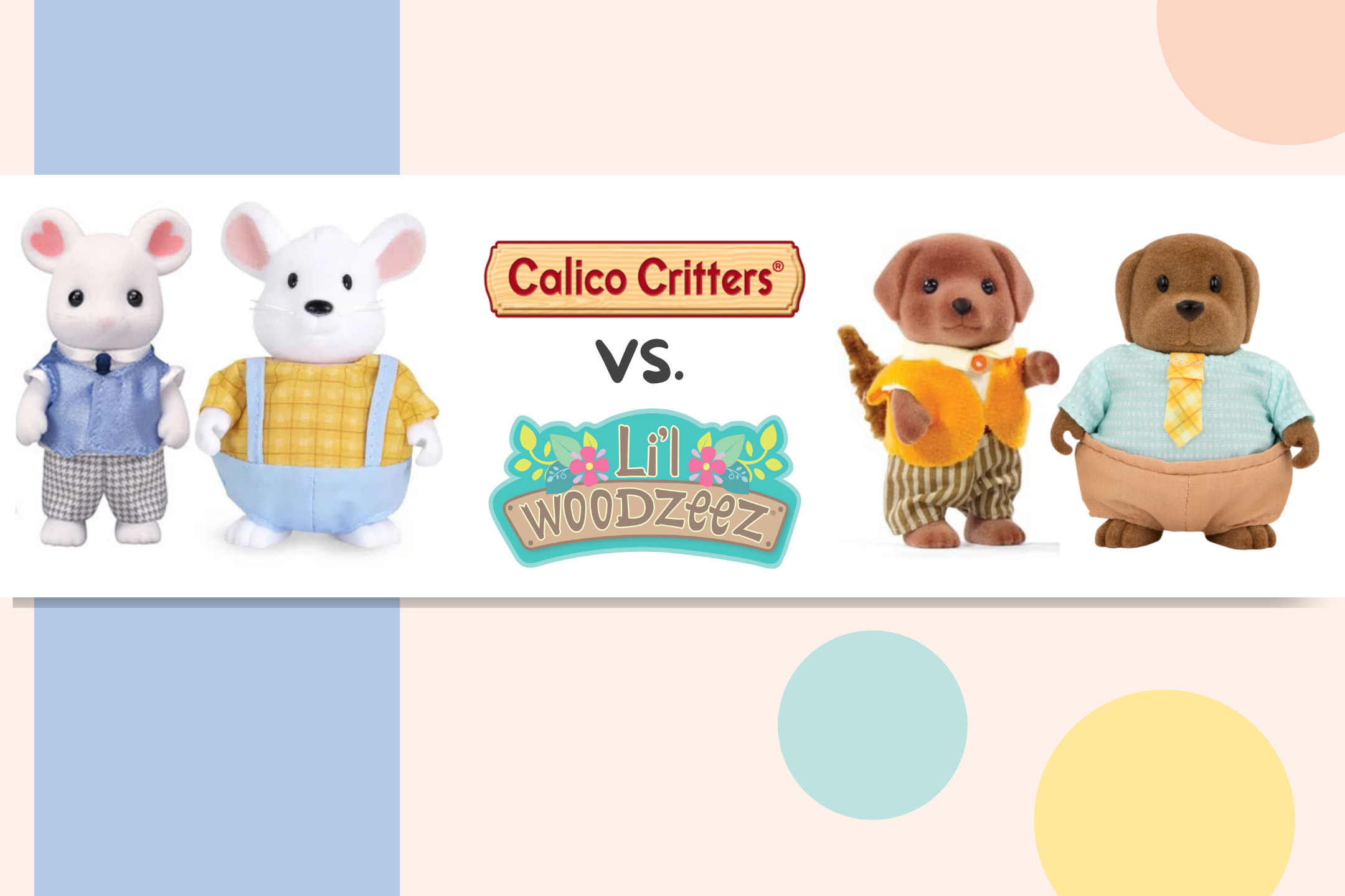 Are Li'l Woodzeez the same as Calico Critters? – Lovely Little House
