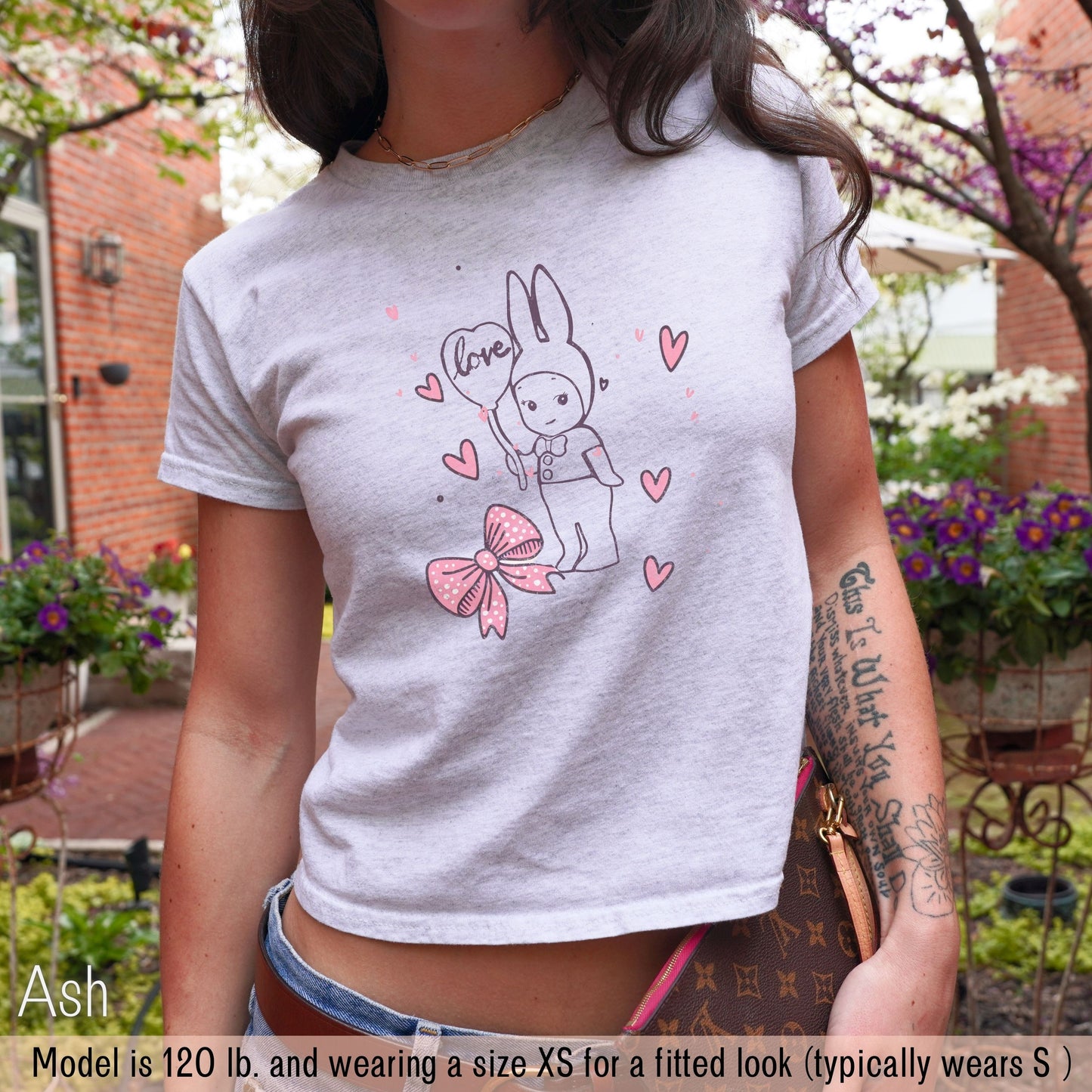 Pink Bow - Sonny Angel Baby Tee