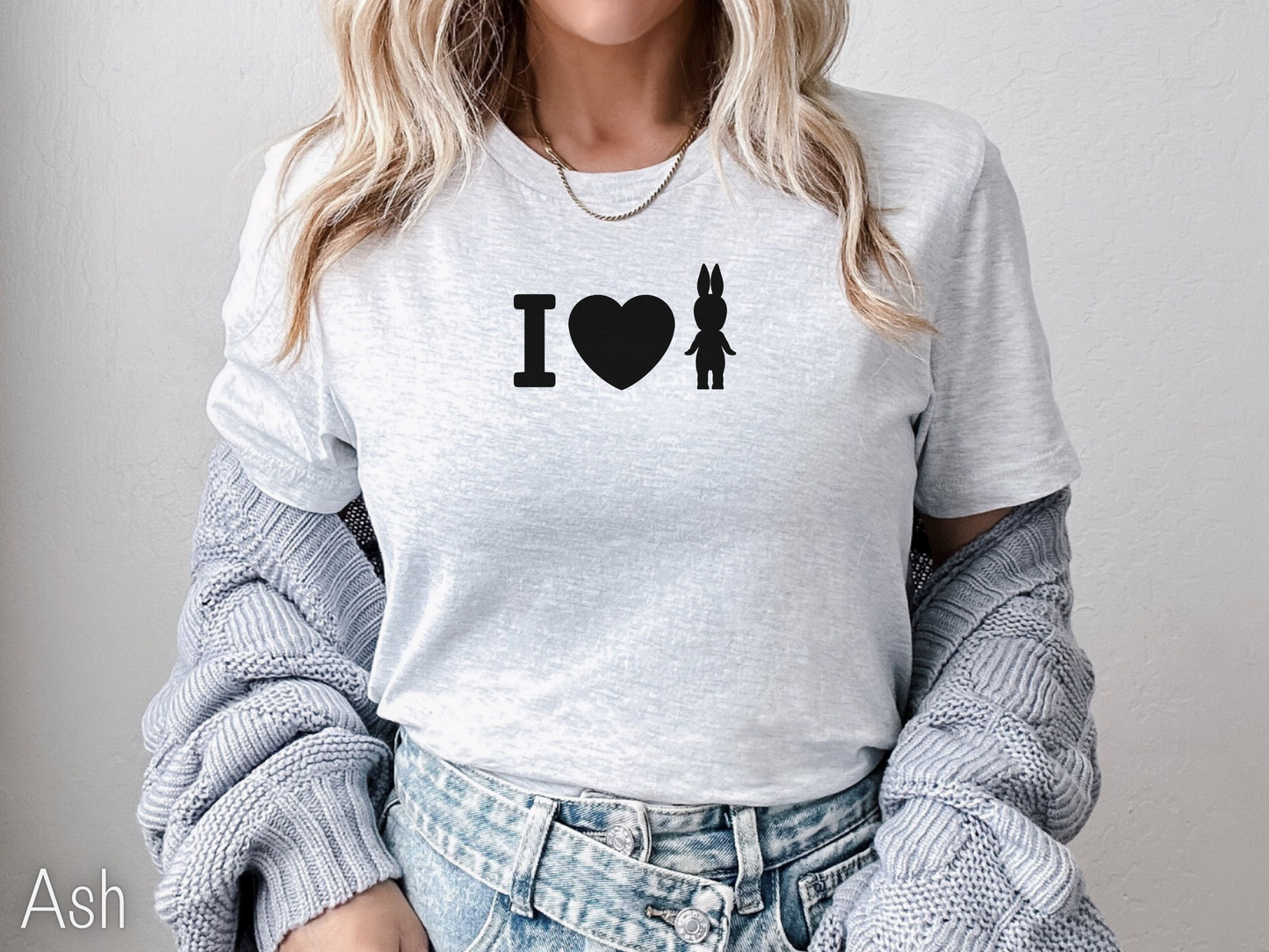 I Love Sonny Angel Ash Tshirt