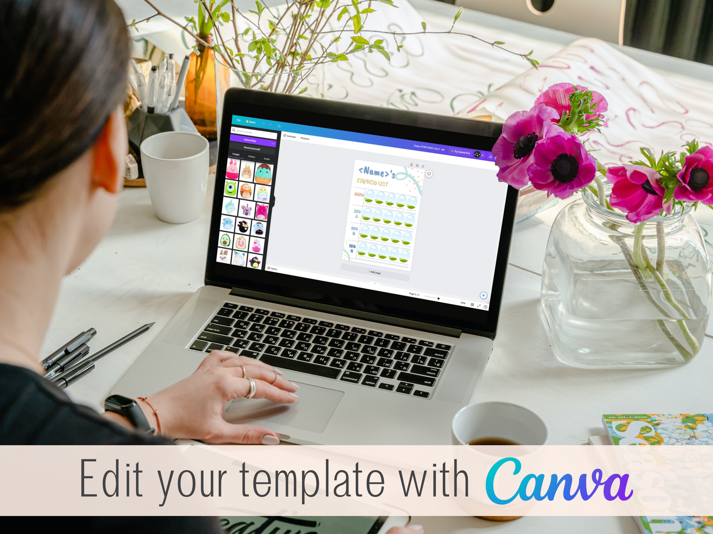 ISO List Template - White