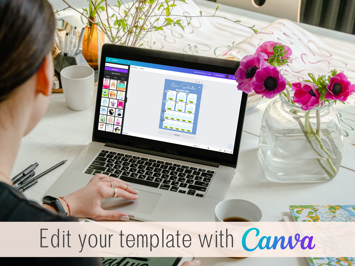 ISO List Template - Blue