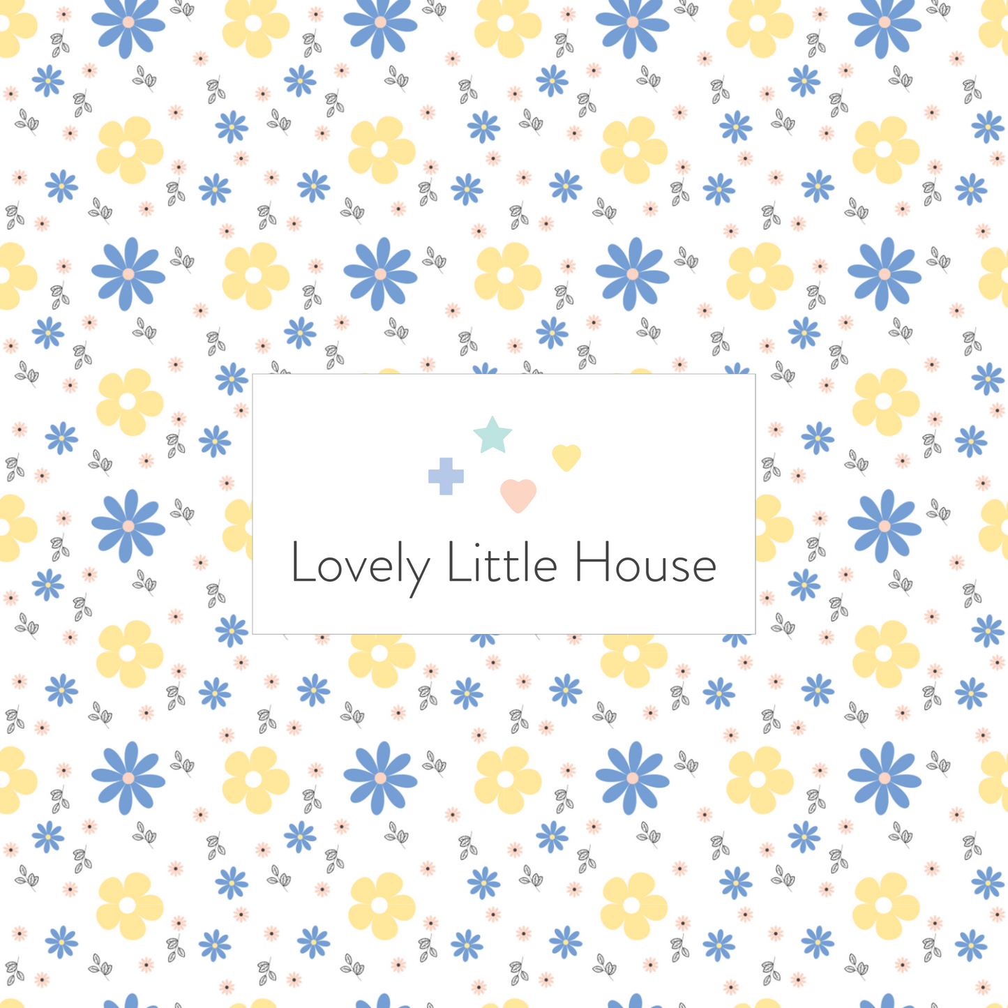 Blue and yellow flowers