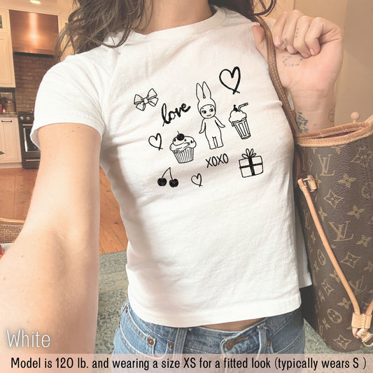 Coquette Love - Sonny Angel Baby Tee