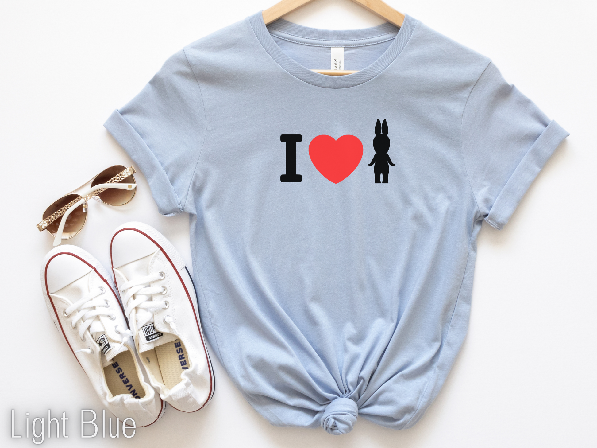 I Love Sonny Angel Light Blue Tshirt