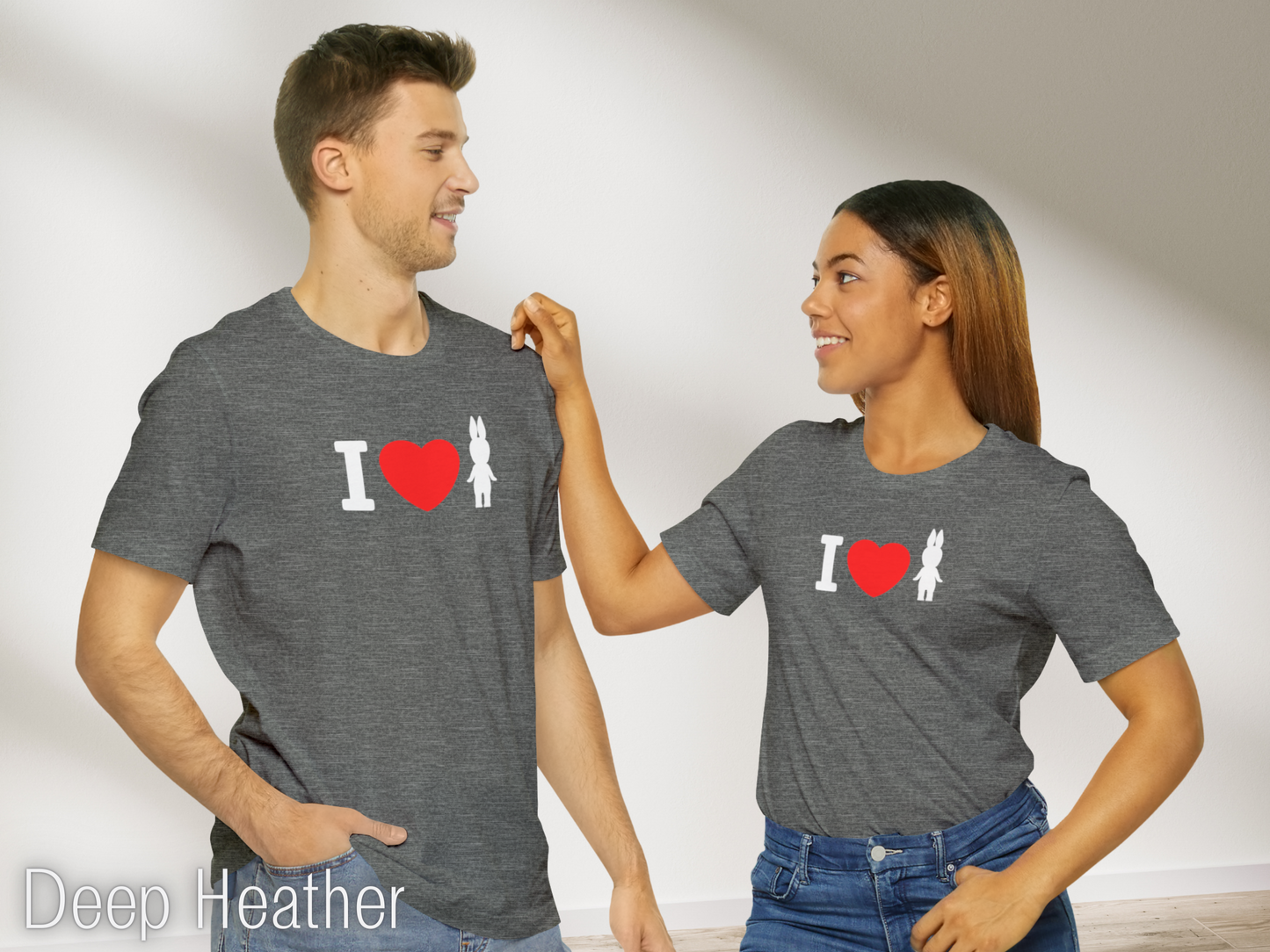 I Love Sonny Angel deep heather T-shirt