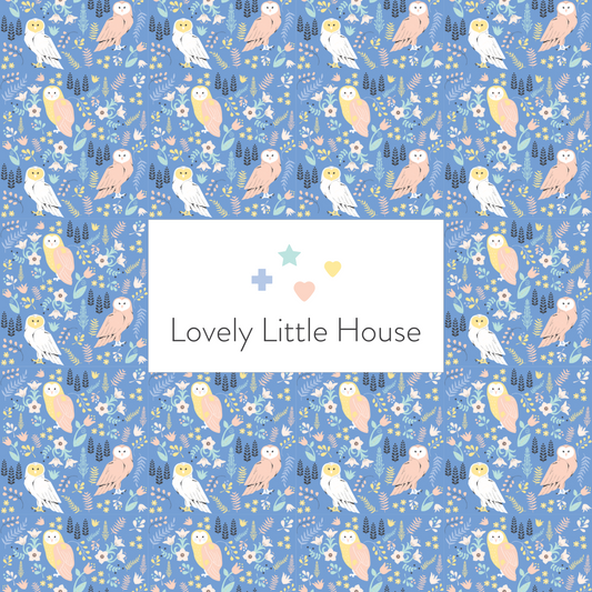 Cute owls wallpaper