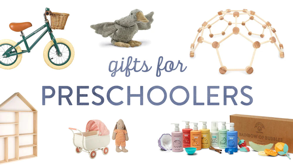Preschoolers' gifts recommended by Rose & Rex