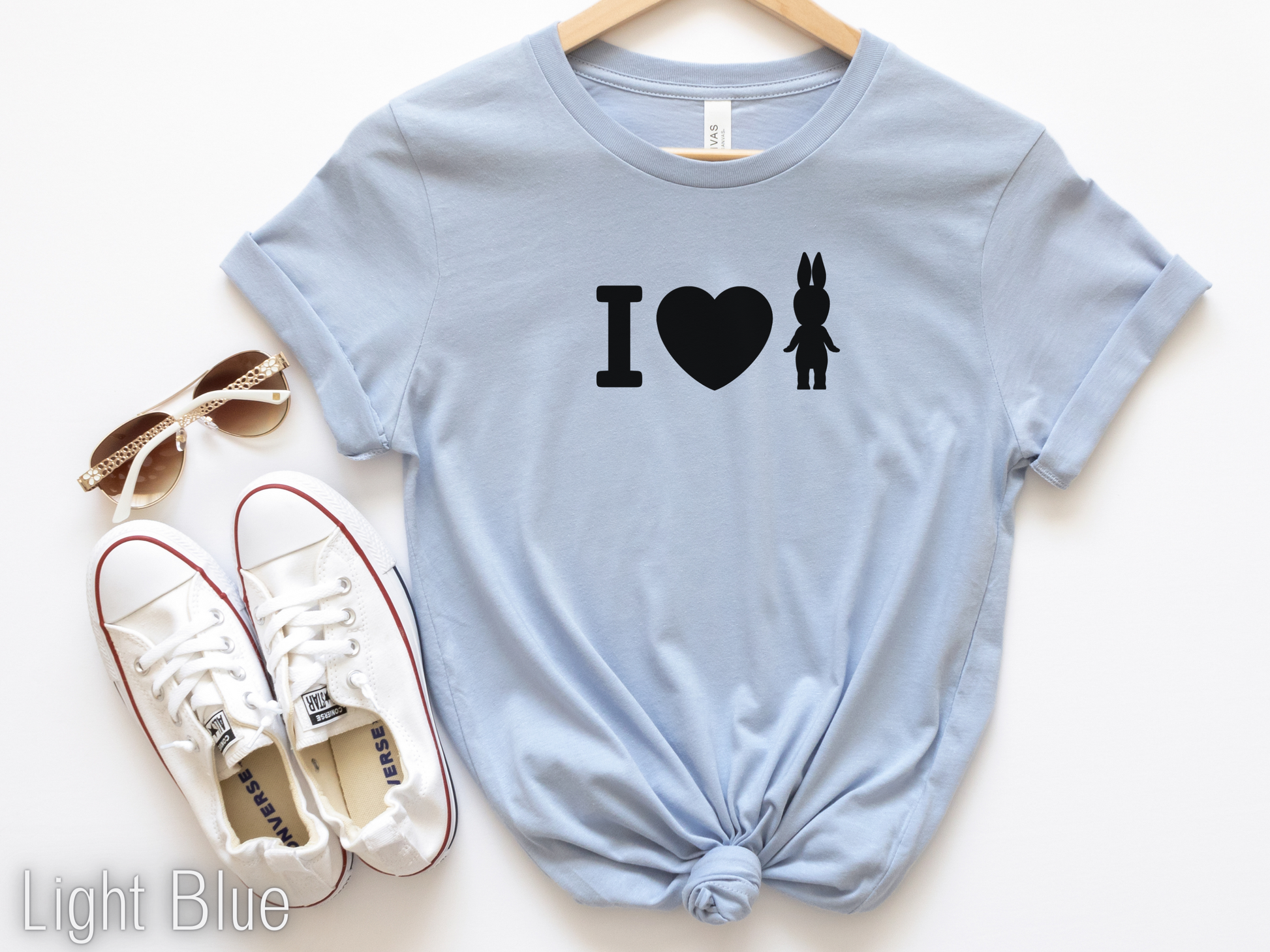 I Love Sonny Angel Light Blue Tshirt