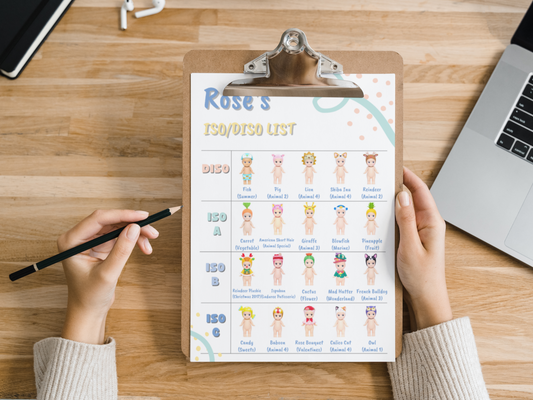 ISO List Template - White