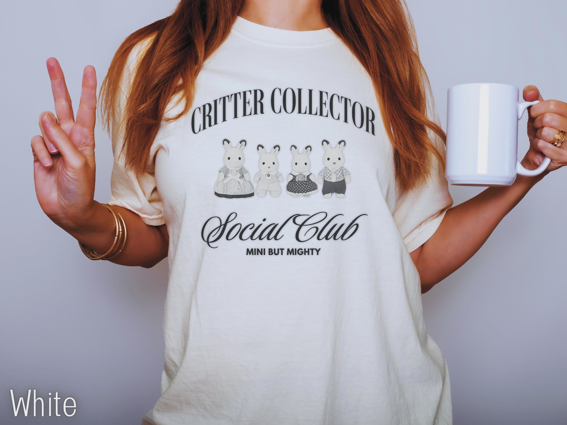 Critter Collector Social Club t-shirt in all colors.