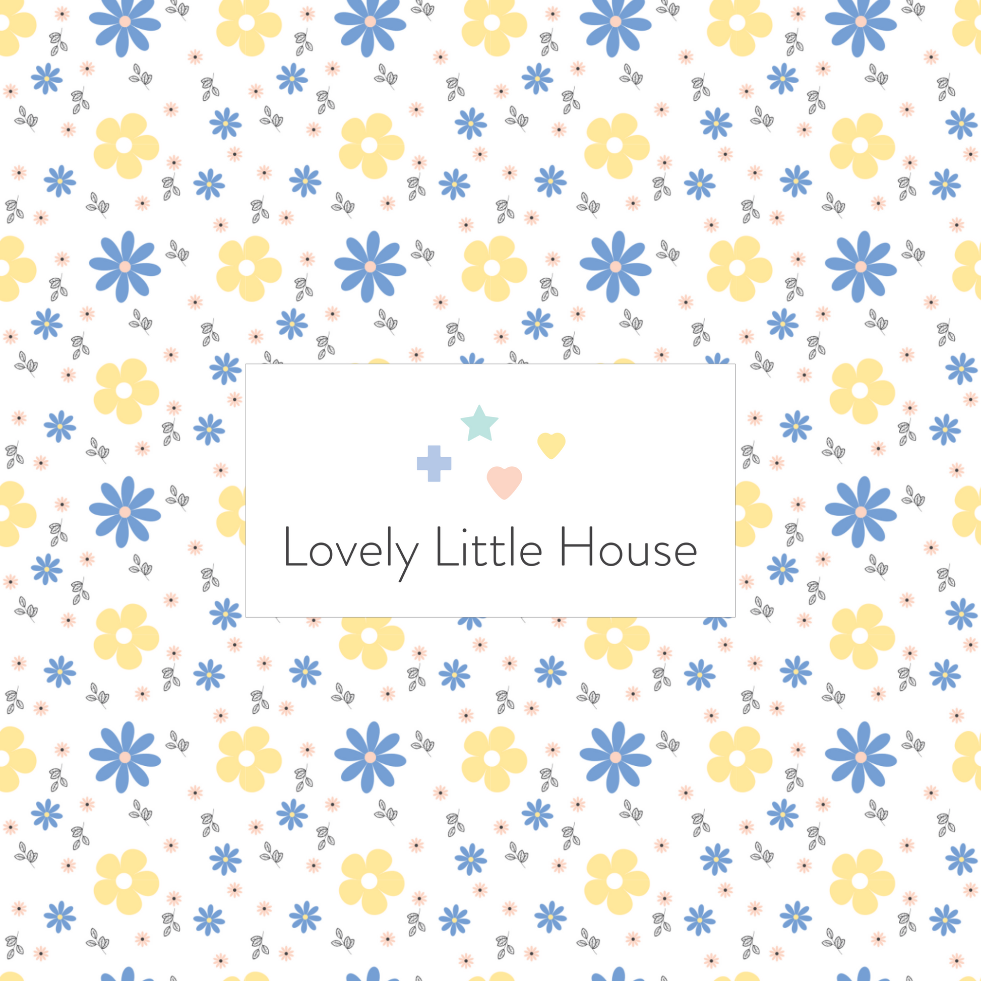 Blue and yellow flowers